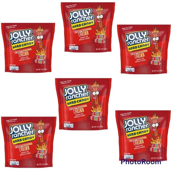 Jolly Other Jolly Rancher Cinnamon Fire Hard Candy 3oz 6 Sealed